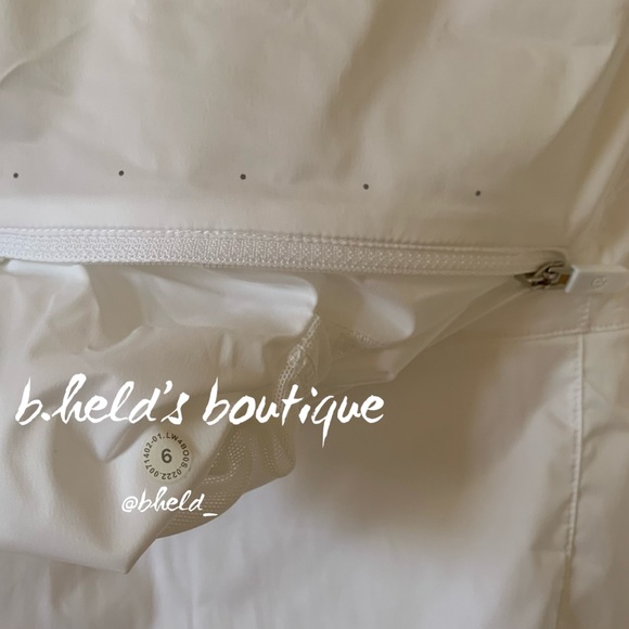 lululemon Goal Smasher Jacket in White Neutral Size 6 Brand New NWT - Picture 15 of 16
